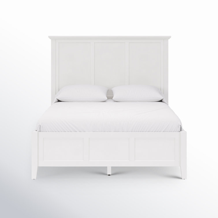 Renee Bed Birch Lane Color White Size Queen